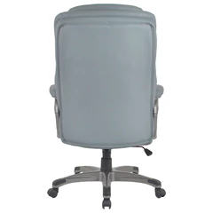 Кресло BRABIX PREMIUM &laquo;Regal EX-557&raquo;, НАГРУЗКА до 150 кг, пружинный блок, экокожа, серое, 532946