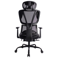 Кресло BRABIX PREMIUM &laquo;Venom GM-530&raquo;, подножка, синхромеханизм, экокожа/<wbr/>сетка, черное/<wbr/>серое, 532951