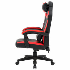 Кресло компьютерное CROMEX (КРОМЕКС) &laquo;Start GM-105&raquo;, две подушки, экокожа, черное/<wbr/>красное, 532957