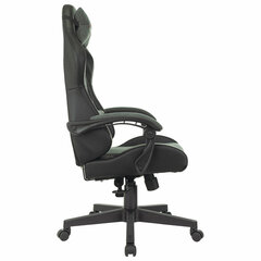 Кресло компьютерное BRABIX &laquo;Striker GM-121&raquo;, синхромеханизм, 2 подушки, экокожа/<wbr/>велюр, черное/<wbr/>серое, 532961