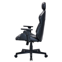 Кресло BRABIX PREMIUM &laquo;Tokyo EX-595&raquo;, регулируемый подголовник, рециклированная кожа, черное, 532975