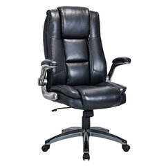 Кресло BRABIX PREMIUM &laquo;Paradigm EX-556&raquo;, пружинный блок, рециклированная кожа, черное, 532976