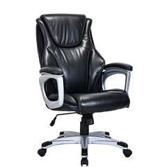 Кресло BRABIX PREMIUM &laquo;Credo EX-587&raquo;, рециклированная кожа, черное, 532977