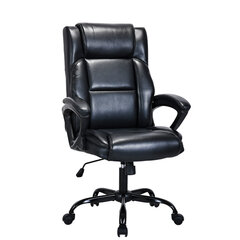 Кресло BRABIX PREMIUM &laquo;Oslo EX-549&raquo;, рециклированная кожа, разборное пятилучие, черное, 532978