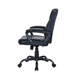 Кресло BRABIX &laquo;Forex EX-529&raquo;, экокожа, разборное пятилучие, черное, 532980