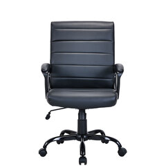 Кресло BRABIX &laquo;Win MG-353&raquo;, кожзаменитель, разборное пятилучие, черное, 532981