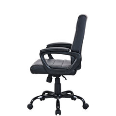 Кресло BRABIX &laquo;Win MG-353&raquo;, кожзаменитель, разборное пятилучие, черное, 532981