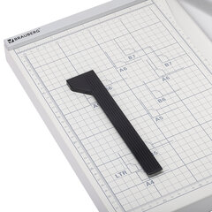 Резак сабельный BRAUBERG KATANA TSM-412, А4, на 12 л., длина реза 340 мм, металлическое основание, защитный экран, 532985