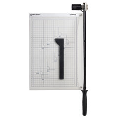 Резак сабельный BRAUBERG KATANA TSM-412, А4, на 12 л., длина реза 340 мм, металлическое основание, защитный экран, 532985