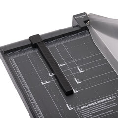 Резак сабельный BRAUBERG KATANA TSP-412, А4, на 12 л., длина реза 330 мм, пластиковое основание, защитный экран, 532987