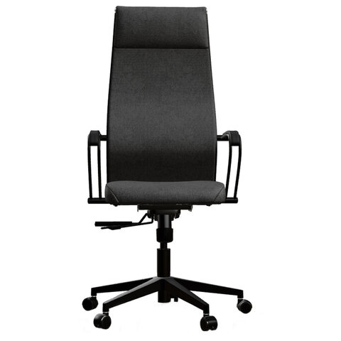 Кресло МЕТТА "ErgoLife" 10 B1-162K, пластик, синхромеханизм, ткань, темно-серое