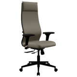 Кресло МЕТТА "ErgoLife" 10 B1-162D, пластик, синхромеханизм, 2D-подлокотники, ткань, бежевое