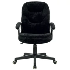 Кресло офисное BRABIX PREMIUM &laquo;Trend EX-568&raquo;, велюр, черное, 533014