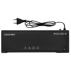 Ламинатор А4, пленки 60-150 мкм, скорость 30 см/<wbr/>мин, 20 пленок В ПОДАРОК!, CROMEX (КРОМЕКС) PCH-02-4, 533022