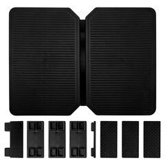 Подставка для ног BRABIX Ultra 4 43&times;32 см, регулировка угла наклона, 2 платформы, 533039