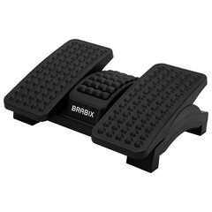 Подставка для ног BRABIX Ultra 5 43&times;32 см, массажер, регулировка угла наклона, 2 платформы, 533040