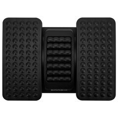 Подставка для ног BRABIX Ultra 5 43&times;32 см, массажер, регулировка угла наклона, 2 платформы, 533040