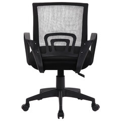 Кресло CROMEX (КРОМЕКС) &laquo;Top CH-695&raquo;, с подлокотниками, сетка/<wbr/>ткань TW, черное, 533065