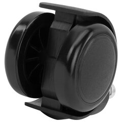 Колеса (ролики) BRABIX для кресла, прорезиненные, SLIM, КОМПЛЕКТ 5 шт., шток d 11 мм, черные, 533084