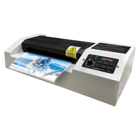 Ламинатор CROMEX FGK-230L, формат А4, толщина пленки 60-250 мкм, скорость 50 см/мин, 533123