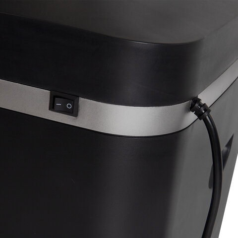 Уничтожитель (шредер) BRAUBERG PROFESSIONAL CM-1025m, "Heavy Duty", 5 уровень секретности, 2х15 мм, 10 листов, корзина 25 литров, 533128 - фото 7