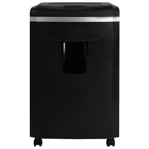 Уничтожитель (шредер) BRAUBERG PROFESSIONAL CM-1025m, "Heavy Duty", 5 уровень секретности, 2х15 мм, 10 листов, корзина 25 литров, 533128 - фото 2