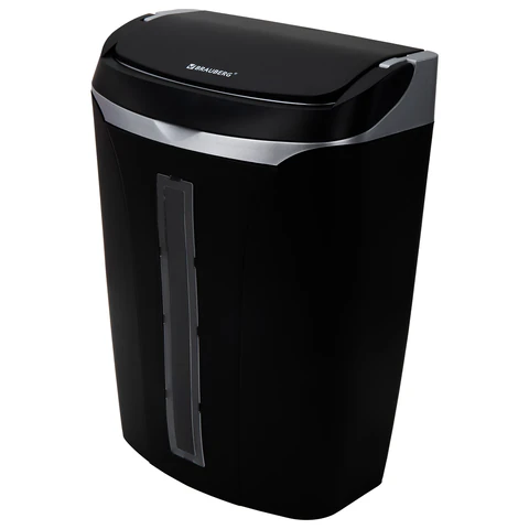 Уничтожитель (шредер) с автоподачей BRAUBERG AUTO OF-50X, CD, 4 уровень секретности, 4х35 мм, 50 листов, 17 литров, 533139