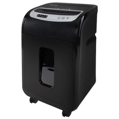 Уничтожитель (шредер) BRAUBERG PROFESSIONAL OF-1830x, HeavyDuty, CD, карты, 4 уровень секретности, 4&times;38 мм, 18 листов, 30 литров, 533140