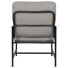 Кресло BRABIX &laquo;Gentle LC-300&raquo;, ЛОФТ, пружинный блок, ткань велсофт (плюш), серое, 533142