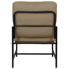 Кресло BRABIX &laquo;Gentle LC-300&raquo;, ЛОФТ, пружинный блок, ткань велсофт (плюш), мокко, 533143