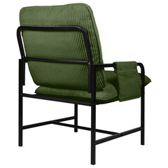 Кресло BRABIX &laquo;Gentle LC-300&raquo;, ЛОФТ, пружинный блок, ткань велсофт (плюш), оливковое, 533145