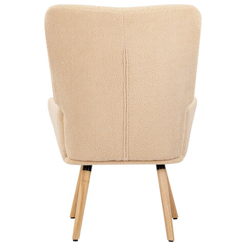 Кресло BRABIX Soft LC-305, фактурная ткань букле (экомех), кремовое, 533146