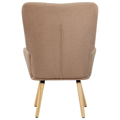 Кресло BRABIX Soft LC-305, фактурная ткань букле (экомех), светло-бежевое , 533147