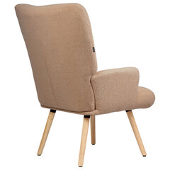 Кресло BRABIX &laquo;Soft LC-305&raquo;, фактурная ткань букле (экомех), светло-бежевое, 533147