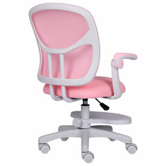 Кресло детское с подставкой для ног BRABIX &laquo;Toy MG-205&raquo;, сетка/<wbr/>ткань TW, розовое, 533151