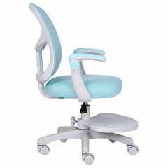 Кресло детское с подставкой для ног BRABIX &laquo;Toy MG-205&raquo;, сетка/<wbr/>ткань TW, голубое, 533152