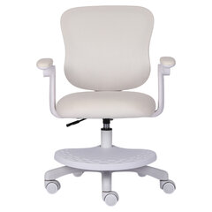 Кресло детское с подставкой для ног BRABIX &laquo;Sky MG-206&raquo;, велюр, бежевое, 533156