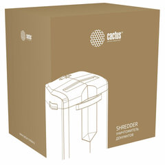 Уничтожитель (шредер) CACTUS CS-SH-15-20-4X35, 4 уровень секретности, фрагменты 4х35 мм, 15 листов, 20 л