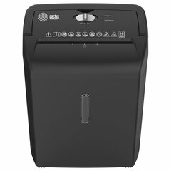 Уничтожитель (шредер) CACTUS CS-SH-10-21-5X18, 4 уровень секретности, фрагменты 5&times;18 мм, 10 листов, корзина 21 литр