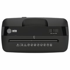 Уничтожитель (шредер) CACTUS CS-SH-A3, 4 уровень секретности, фрагменты 4х39, 6 листов, 13 литров