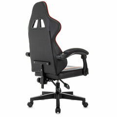 Кресло компьютерное BRABIX &laquo;Shooter GM-123&raquo;, 2 подушки, экокожа, черное/<wbr/>красное, 533190