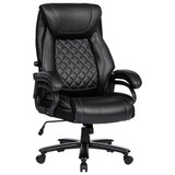 Кресло BRABIX PREMIUM "HD-700", пружинный блок, НАГРУЗКА до 200кг, экокожа, черное, 533196