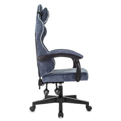 Кресло компьютерное BRABIX &laquo;Shooter GM-123&raquo;, 2 подушки, ткань, синее/<wbr/>серое, 533212