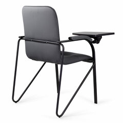 Кресло со столом BRABIX &laquo;Samba CF-108 BOX-2&raquo;, черный каркас, кожзам черный, разобрано, 533217