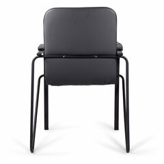 Кресло со столом BRABIX &laquo;Samba CF-108 BOX-2&raquo;, черный каркас, кожзам черный, разобрано, 533217