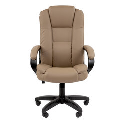 Кресло офисное Chairman CH 600 LT, экокожа, бежевое