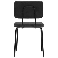 Стулья BRABIX &laquo;Dream CF-090&raquo;, КОМПЛЕКТ 4 шт., черный каркас, ткань черная, 533243