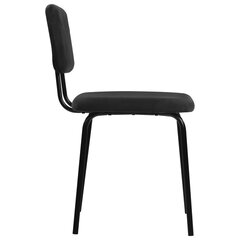 Стулья BRABIX &laquo;Dream CF-090&raquo;, КОМПЛЕКТ 4 шт., черный каркас, ткань черная, 533243