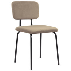 Стулья BRABIX &laquo;Dream CF-090&raquo;, КОМПЛЕКТ 4 шт., черный каркас, ткань бежевая, 533251