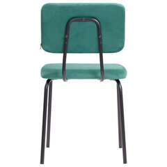 Стулья BRABIX &laquo;Dream CF-090&raquo;, КОМПЛЕКТ 4 шт., черный каркас, ткань зеленая, 533253